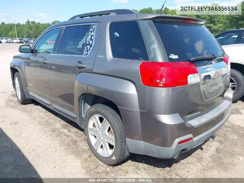 2CTFLEEY3A6356534 2010 GMC Terrain Sle-2