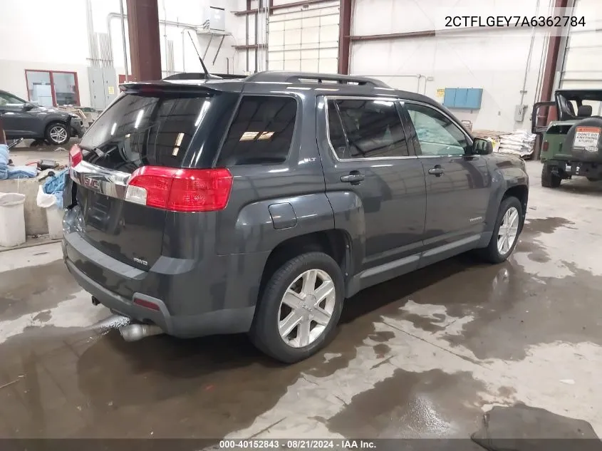 2010 GMC Terrain Slt-1 VIN: 2CTFLGEY7A6362784 Lot: 40152843