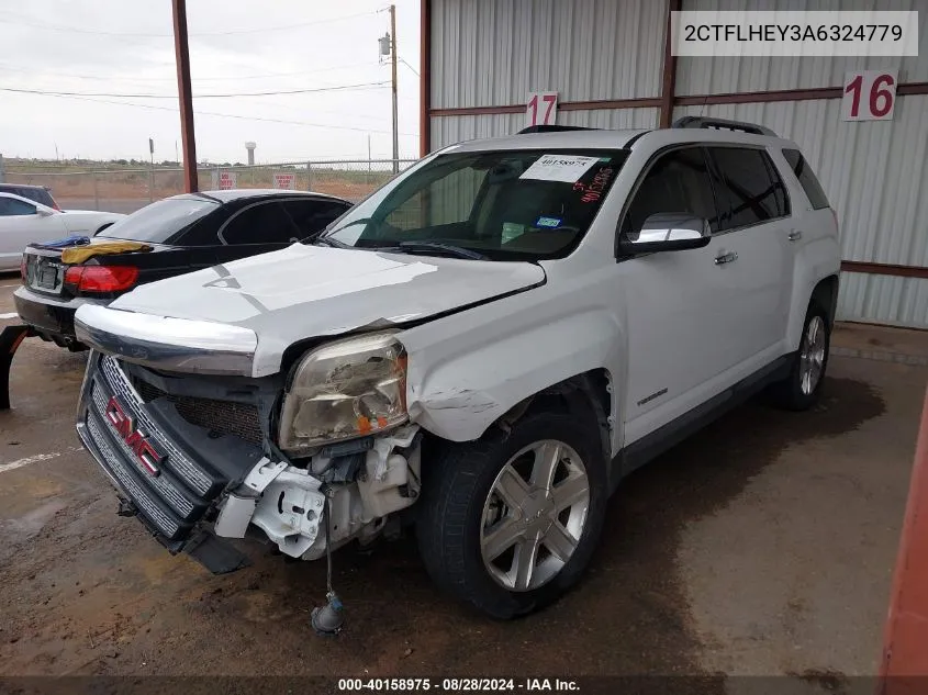 2010 GMC Terrain Slt-2 VIN: 2CTFLHEY3A6324779 Lot: 40158975