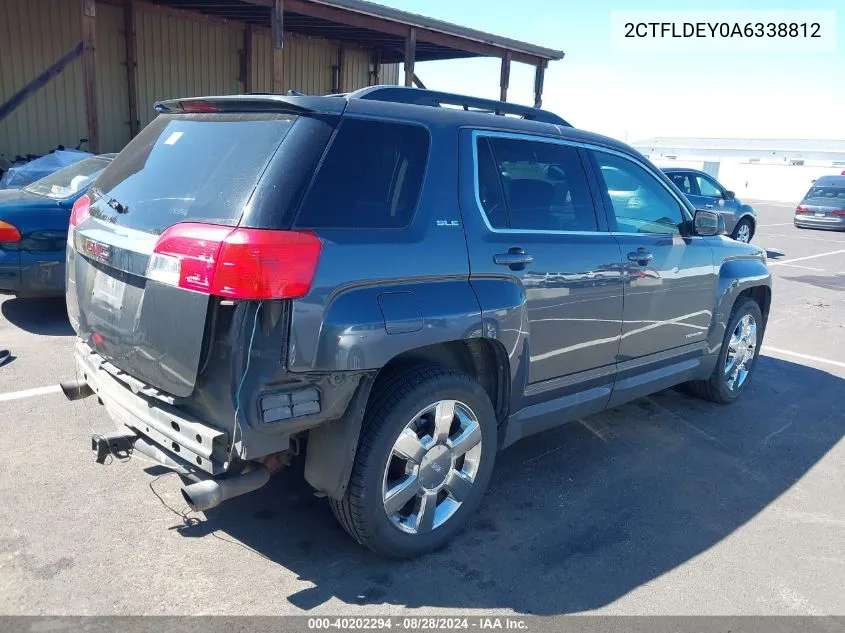 2010 GMC Terrain Sle-2 VIN: 2CTFLDEY0A6338812 Lot: 40202294