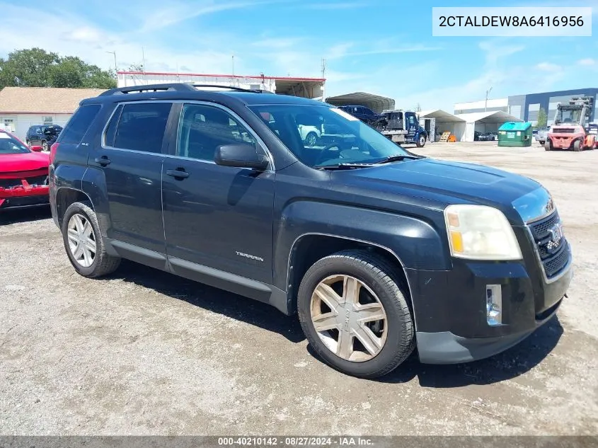 2010 GMC Terrain Sle-2 VIN: 2CTALDEW8A6416956 Lot: 40210142