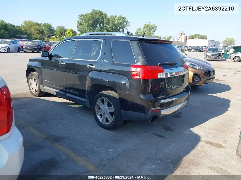 2010 GMC Terrain Slt-2 VIN: 2CTFLJEY2A6392210 Lot: 40225632