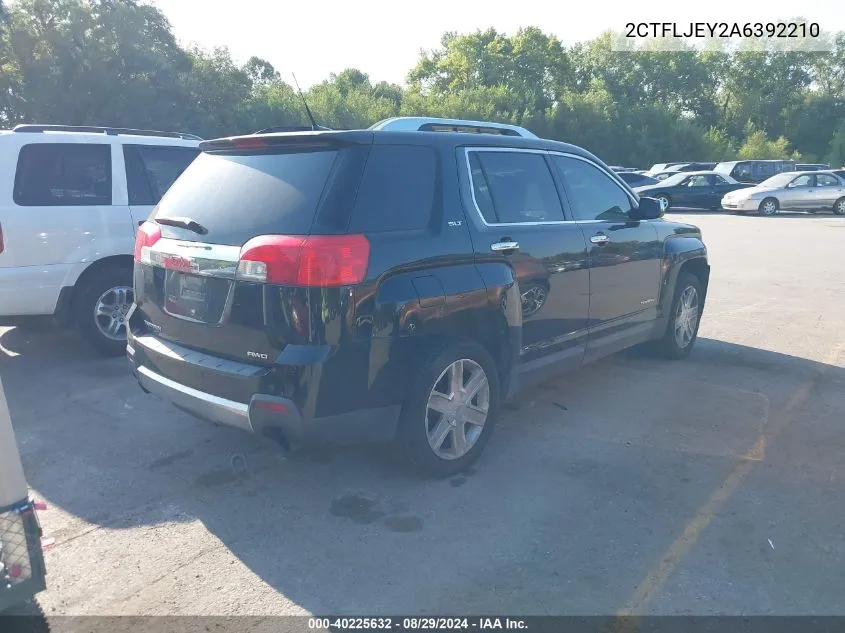 2010 GMC Terrain Slt-2 VIN: 2CTFLJEY2A6392210 Lot: 40225632