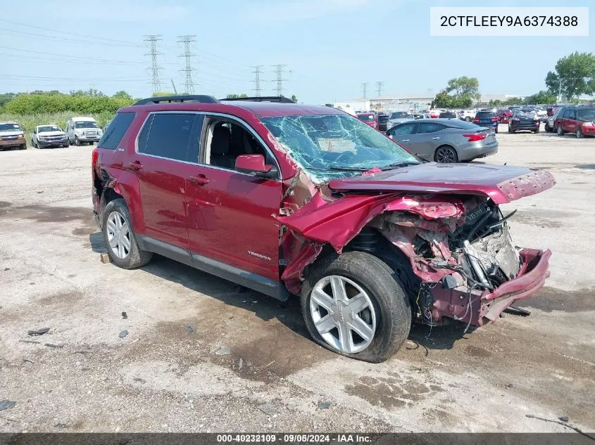 2010 GMC Terrain Sle-2 VIN: 2CTFLEEY9A6374388 Lot: 40232109