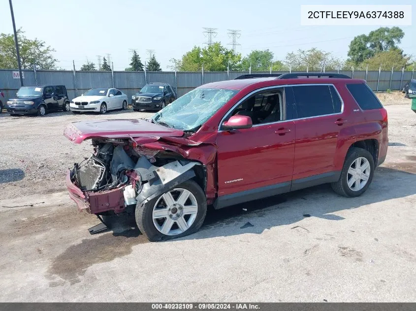 2010 GMC Terrain Sle-2 VIN: 2CTFLEEY9A6374388 Lot: 40232109