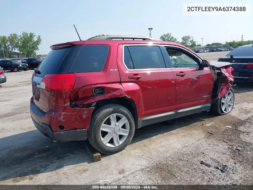 2010 GMC Terrain Sle-2 VIN: 2CTFLEEY9A6374388 Lot: 40232109