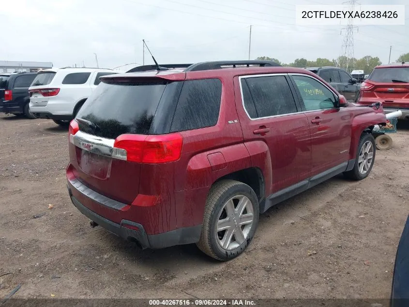 2010 GMC Terrain Sle-2 VIN: 2CTFLDEYXA6238426 Lot: 40267516