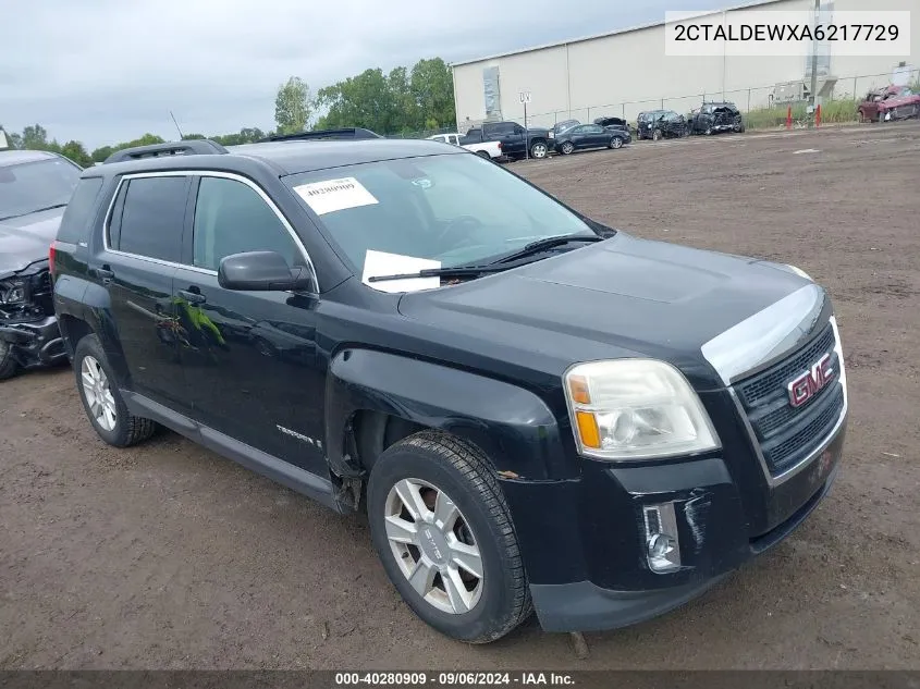 2010 GMC Terrain Sle-2 VIN: 2CTALDEWXA6217729 Lot: 40280909