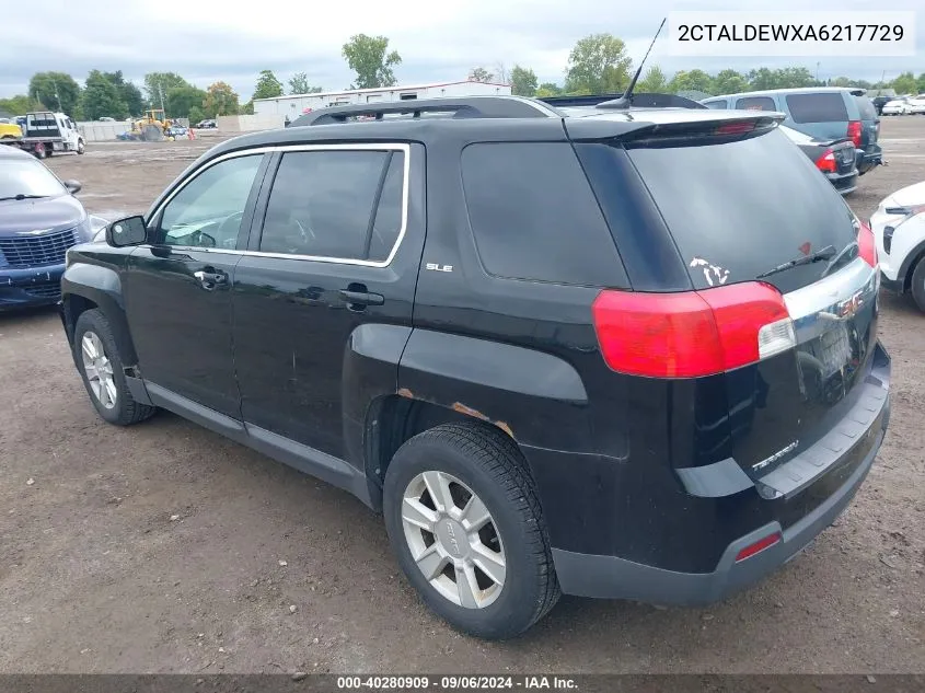 2CTALDEWXA6217729 2010 GMC Terrain Sle-2