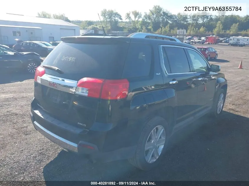 2010 GMC Terrain Slt VIN: 2CTFLJEY9A6355784 Lot: 40281892