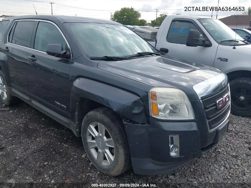 2CTALBEW8A6364653 2010 GMC Terrain Sle-1