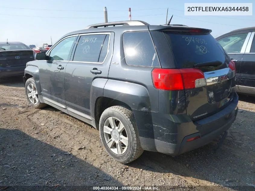 2010 GMC Terrain Sle-2 VIN: 2CTFLEEWXA6344458 Lot: 40304334