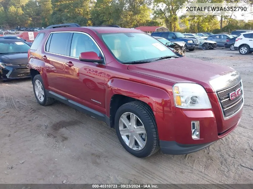 2010 GMC Terrain Slt VIN: 2CTALFEW3A6352790 Lot: 40310723