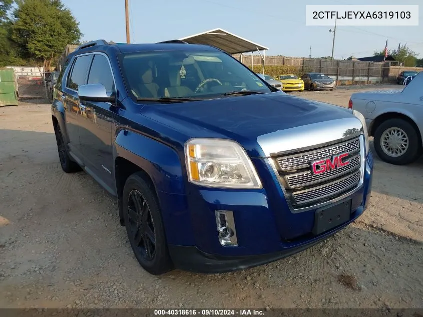 2010 GMC Terrain Slt-2 VIN: 2CTFLJEYXA6319103 Lot: 40318616