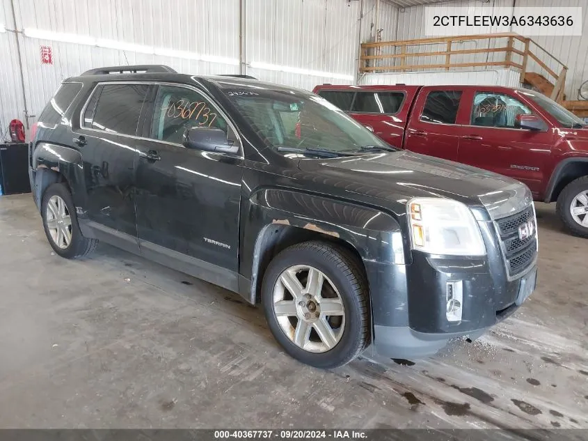 2CTFLEEW3A6343636 2010 GMC Terrain Sle-2