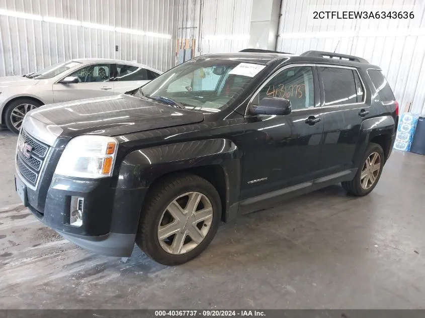 2010 GMC Terrain Sle-2 VIN: 2CTFLEEW3A6343636 Lot: 40367737