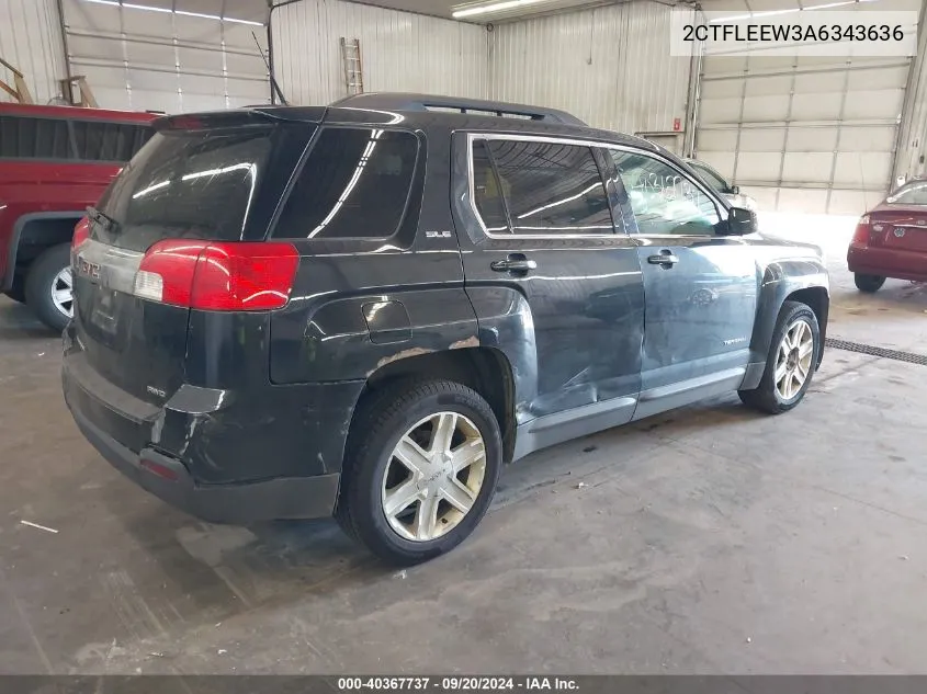 2CTFLEEW3A6343636 2010 GMC Terrain Sle-2