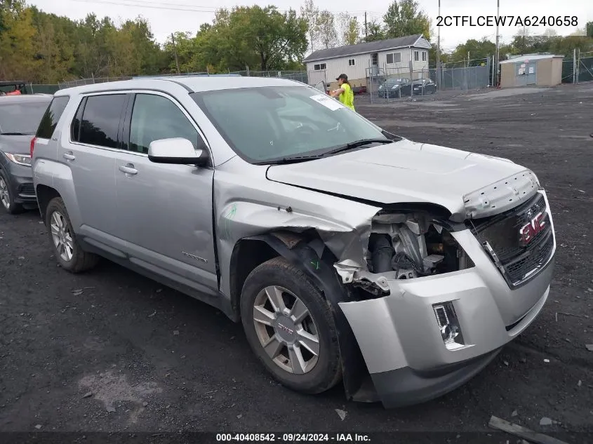 2010 GMC Terrain Sle-1 VIN: 2CTFLCEW7A6240658 Lot: 40408542