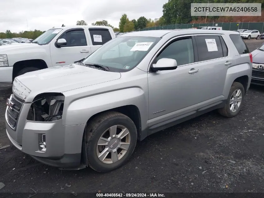 2010 GMC Terrain Sle-1 VIN: 2CTFLCEW7A6240658 Lot: 40408542