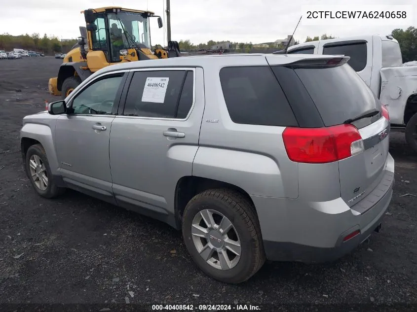 2010 GMC Terrain Sle-1 VIN: 2CTFLCEW7A6240658 Lot: 40408542