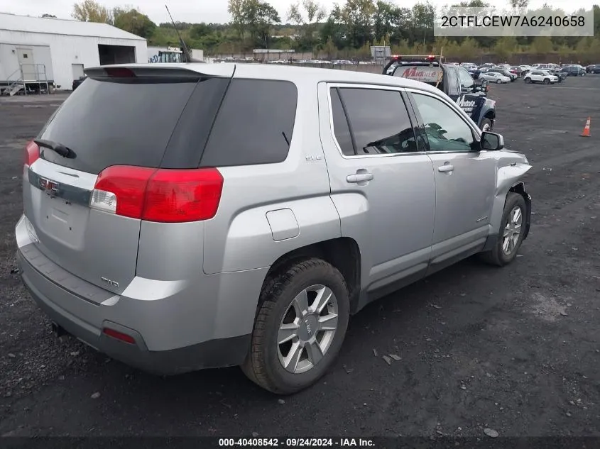 2010 GMC Terrain Sle-1 VIN: 2CTFLCEW7A6240658 Lot: 40408542