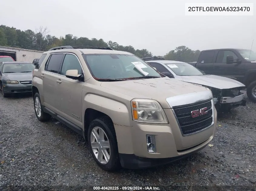 2010 GMC Terrain Slt VIN: 2CTFLGEW0A6323470 Lot: 40420225