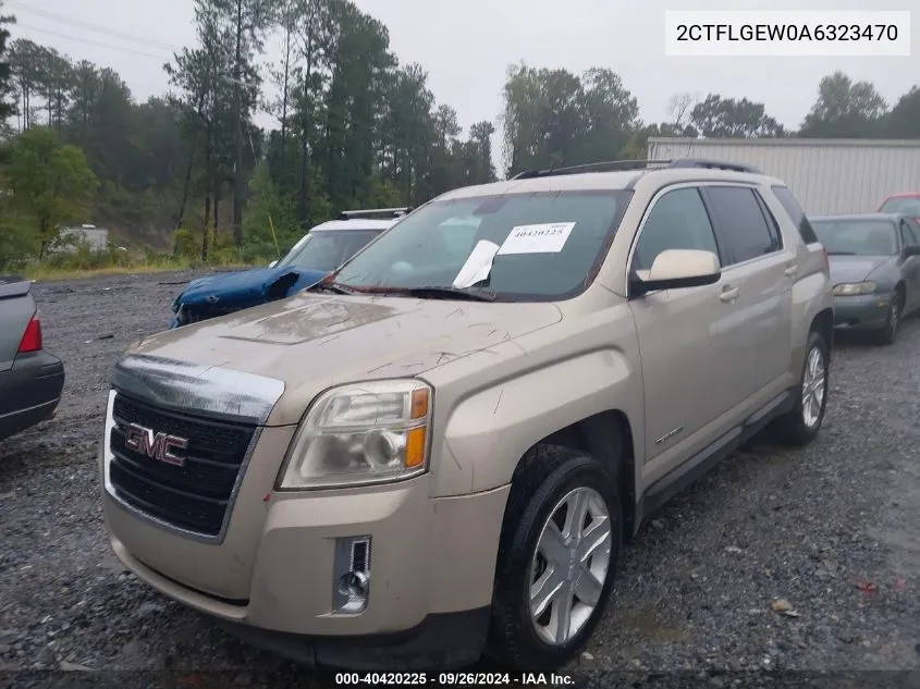 2010 GMC Terrain Slt VIN: 2CTFLGEW0A6323470 Lot: 40420225