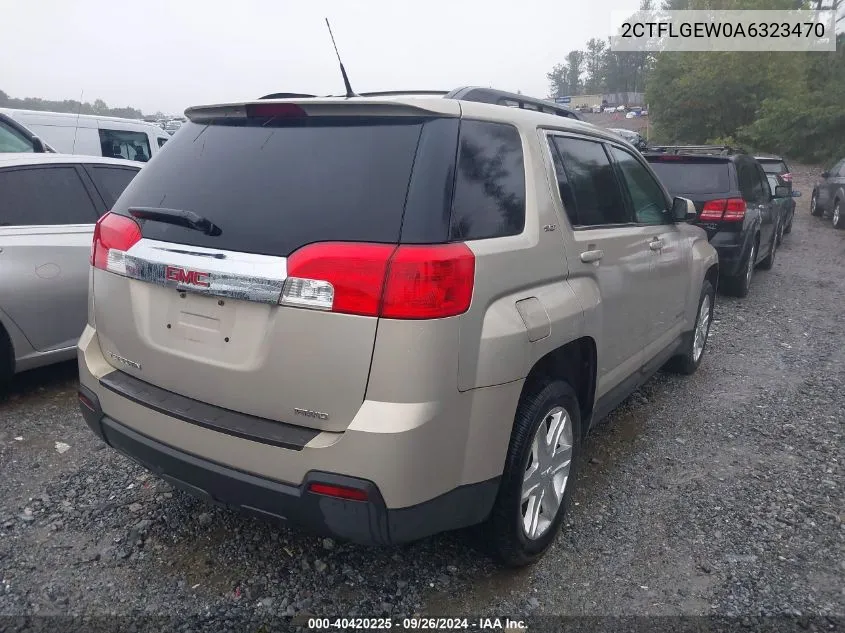 2CTFLGEW0A6323470 2010 GMC Terrain Slt