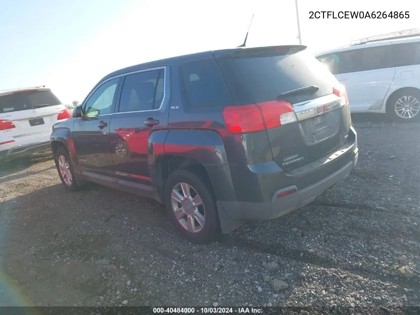 2010 GMC Terrain Sle-1 VIN: 2CTFLCEW0A6264865 Lot: 40484000