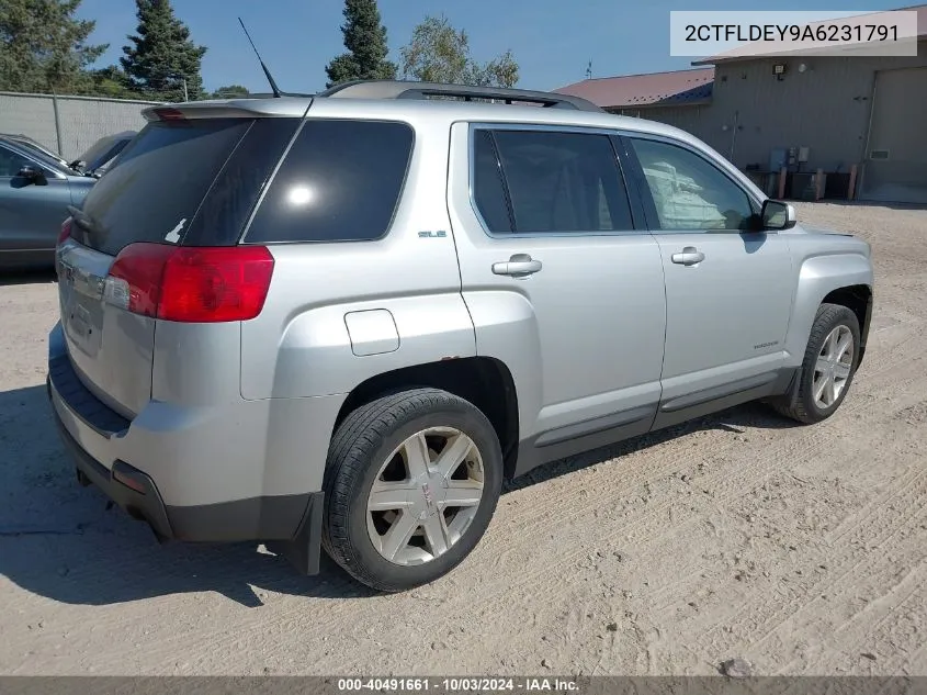 2010 GMC Terrain Sle-2 VIN: 2CTFLDEY9A6231791 Lot: 40491661