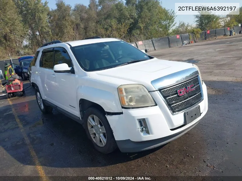 2010 GMC Terrain Sle-2 VIN: 2CTFLEEW6A6392197 Lot: 40521012