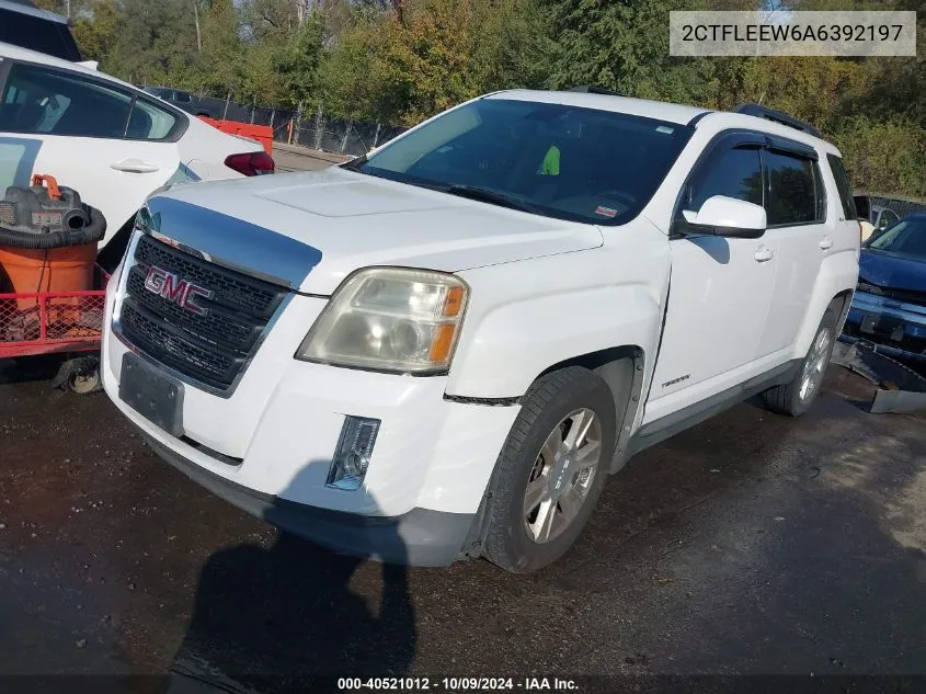 2010 GMC Terrain Sle-2 VIN: 2CTFLEEW6A6392197 Lot: 40521012