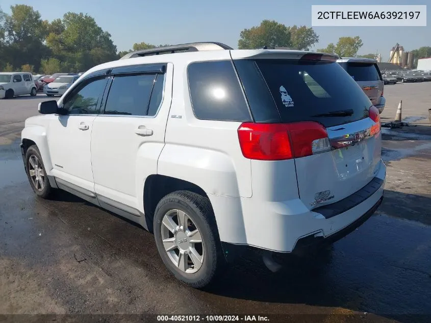 2010 GMC Terrain Sle-2 VIN: 2CTFLEEW6A6392197 Lot: 40521012