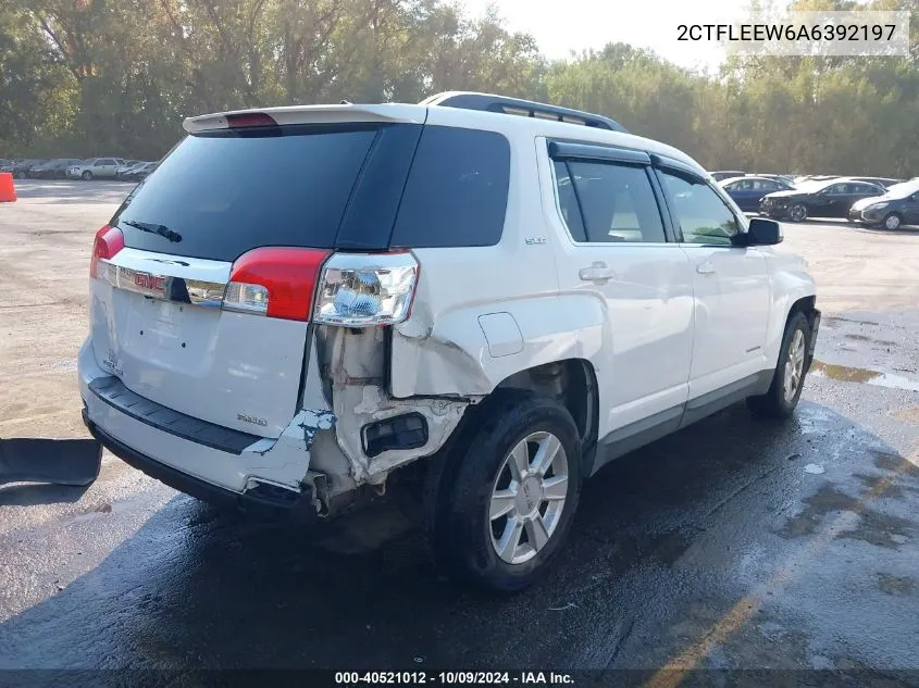 2010 GMC Terrain Sle-2 VIN: 2CTFLEEW6A6392197 Lot: 40521012