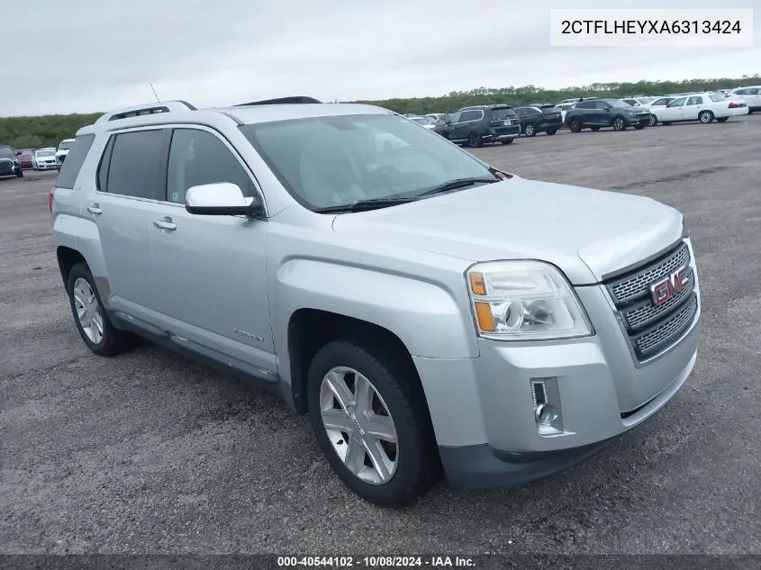 2010 GMC Terrain Slt-2 VIN: 2CTFLHEYXA6313424 Lot: 40544102