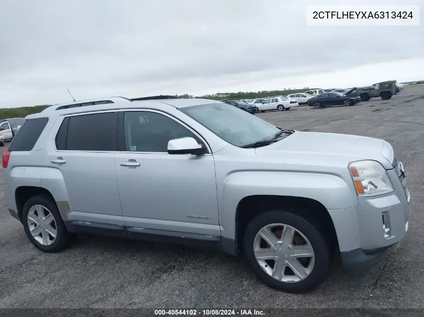 2010 GMC Terrain Slt-2 VIN: 2CTFLHEYXA6313424 Lot: 40544102