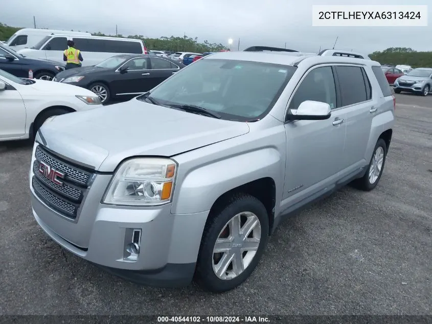 2010 GMC Terrain Slt-2 VIN: 2CTFLHEYXA6313424 Lot: 40544102