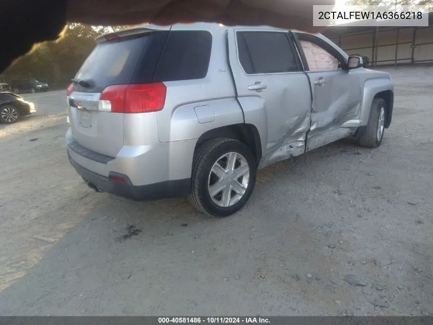 2010 GMC Terrain Slt-1 VIN: 2CTALFEW1A6366218 Lot: 40581486