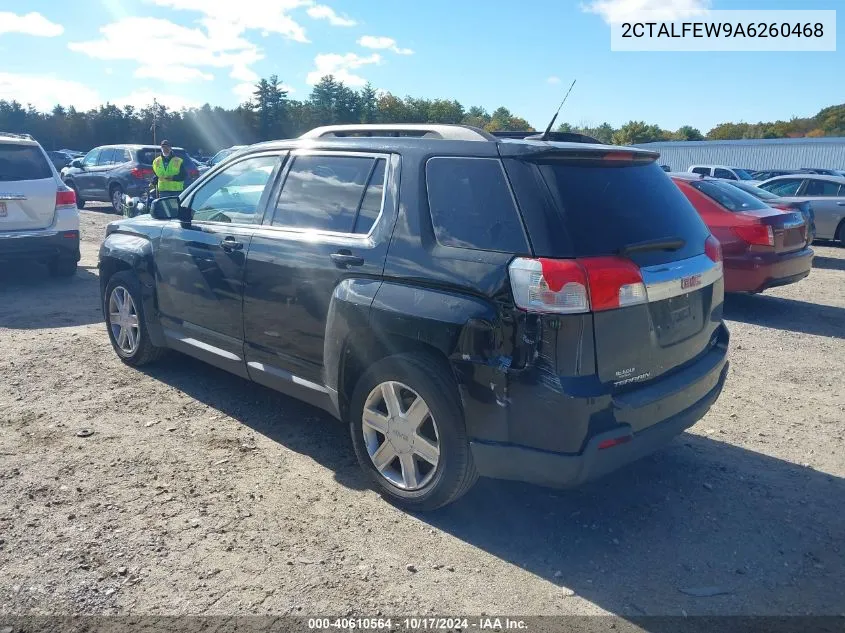 2010 GMC Terrain Slt-1 VIN: 2CTALFEW9A6260468 Lot: 40610564