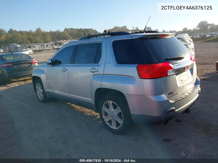 2010 GMC Terrain Slt-1 VIN: 2CTFLGEY4A6376125 Lot: 40617630