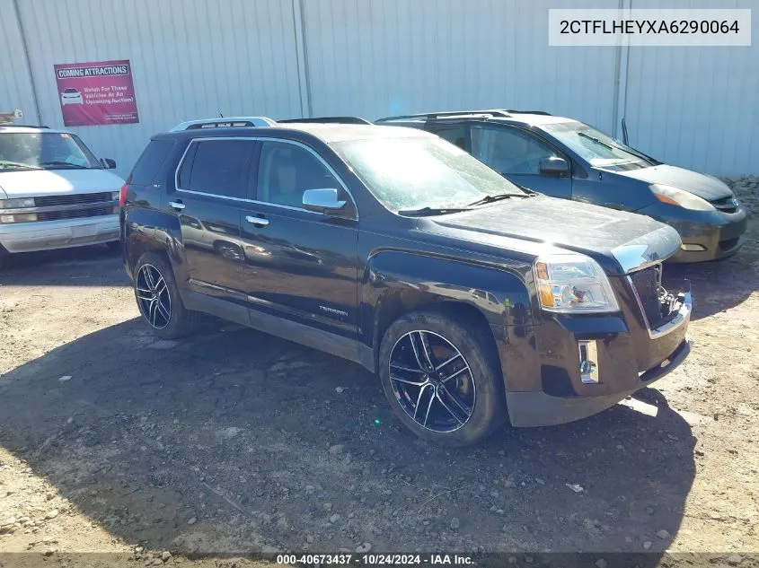 2010 GMC Terrain Slt-2 VIN: 2CTFLHEYXA6290064 Lot: 40673437