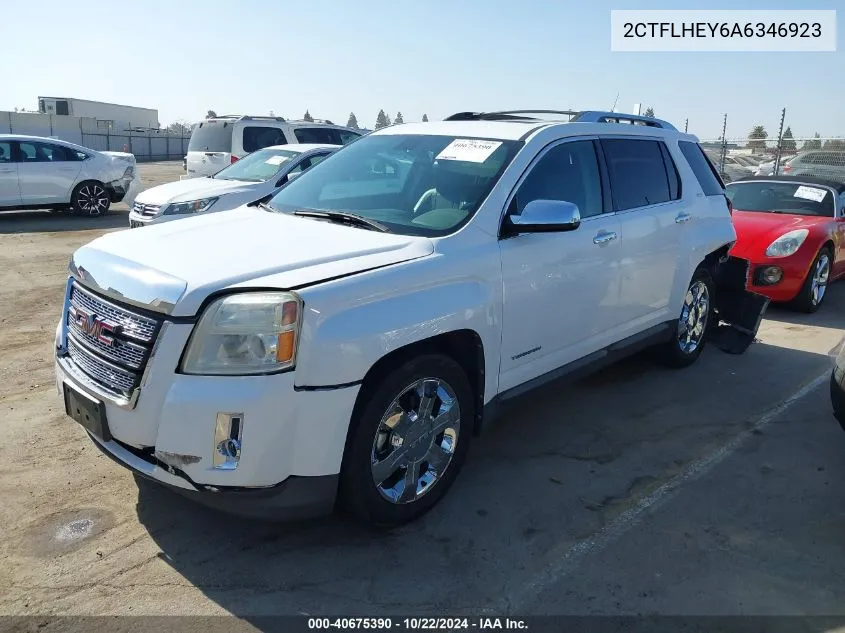 2010 GMC Terrain Slt-2 VIN: 2CTFLHEY6A6346923 Lot: 40675390