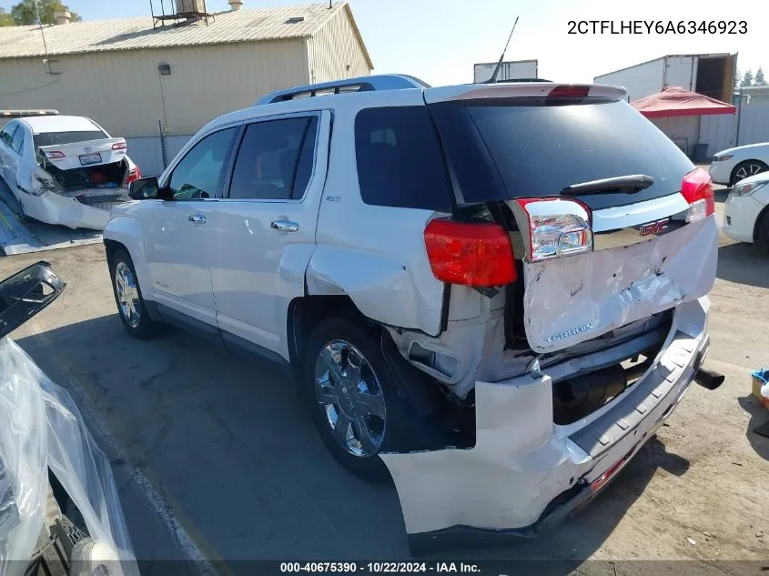 2010 GMC Terrain Slt-2 VIN: 2CTFLHEY6A6346923 Lot: 40675390