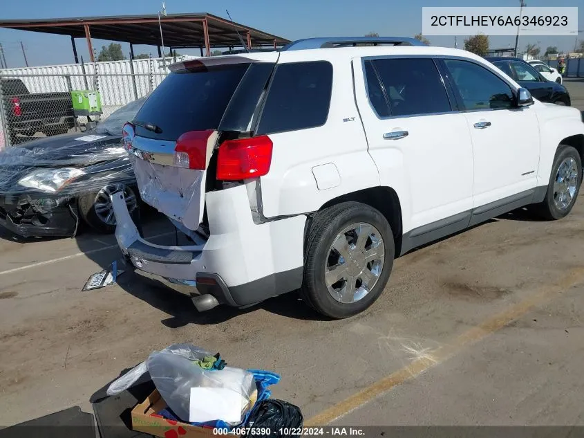 2010 GMC Terrain Slt-2 VIN: 2CTFLHEY6A6346923 Lot: 40675390