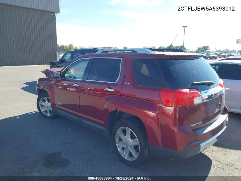 2010 GMC Terrain Slt-2 VIN: 2CTFLJEW5A6393012 Lot: 40693994