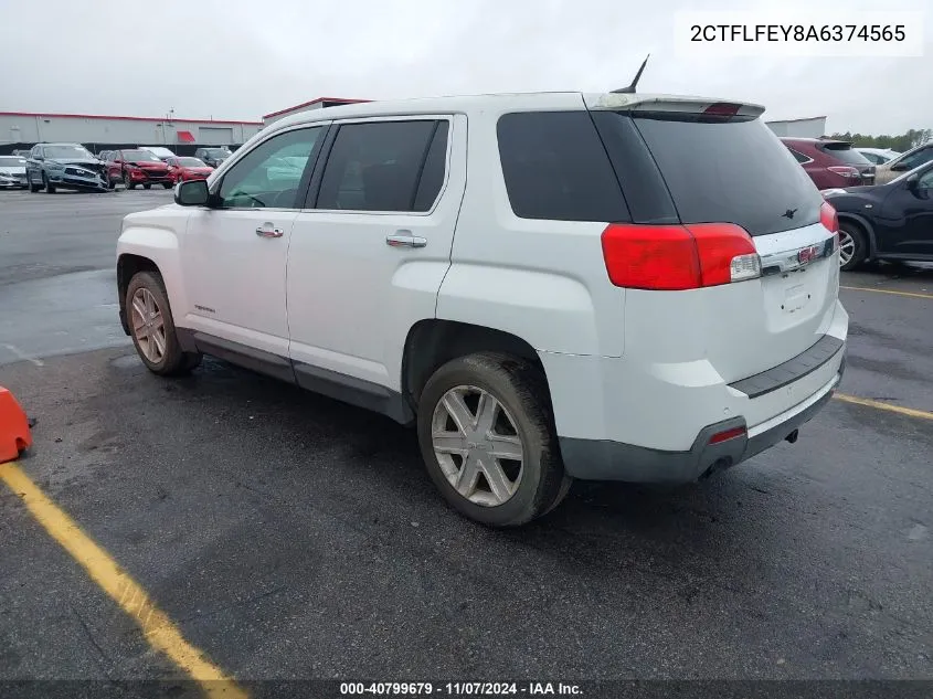 2010 GMC Terrain Slt-1 VIN: 2CTFLFEY8A6374565 Lot: 40799679