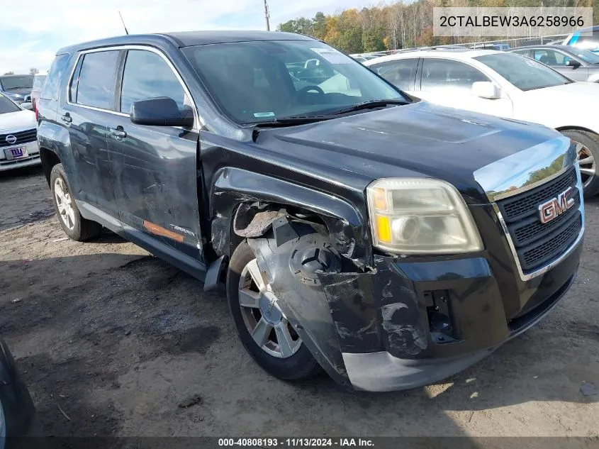 2CTALBEW3A6258966 2010 GMC Terrain Sle-1