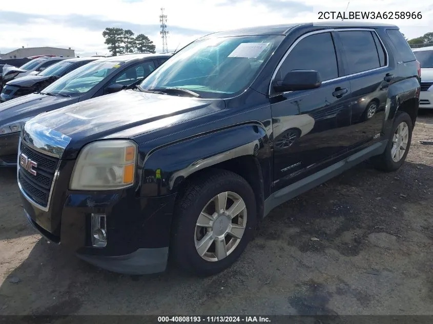 2CTALBEW3A6258966 2010 GMC Terrain Sle-1