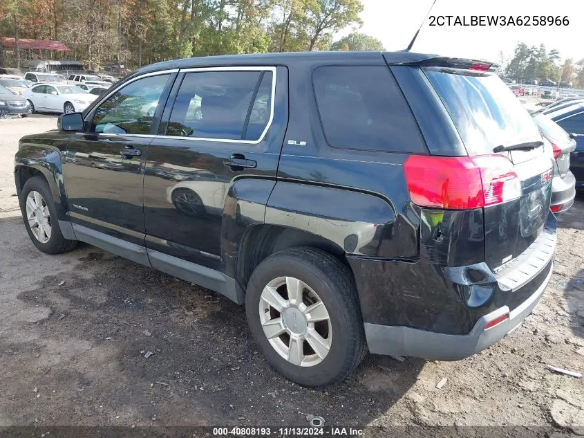 2CTALBEW3A6258966 2010 GMC Terrain Sle-1