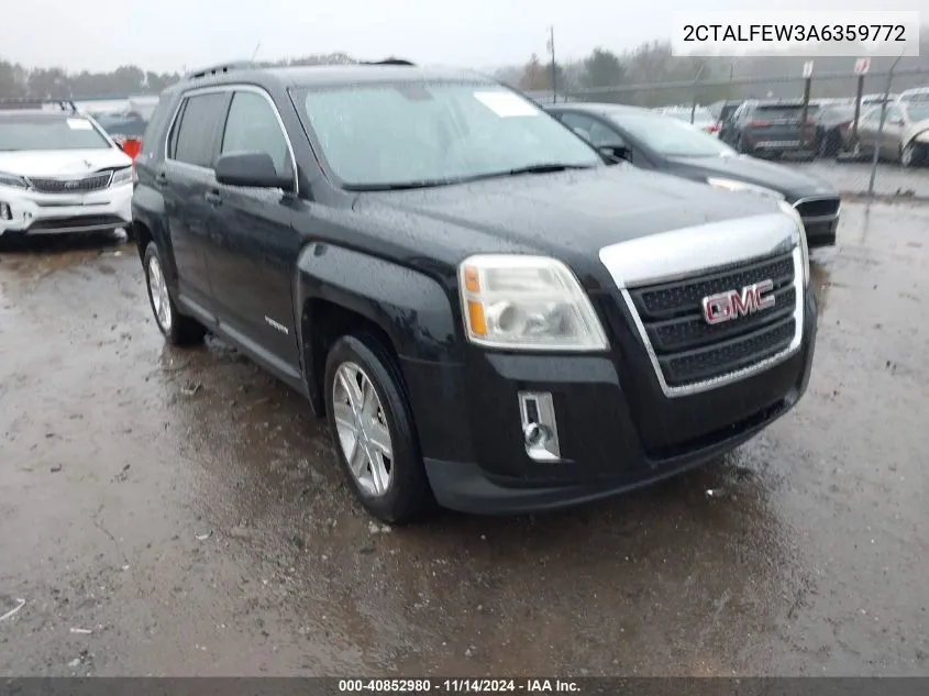 2010 GMC Terrain Slt-1 VIN: 2CTALFEW3A6359772 Lot: 40852980